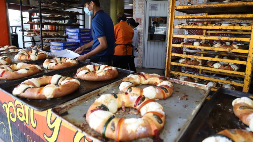 La Rosca de Reyes ha aumentado su precio más de 30 por ciento.