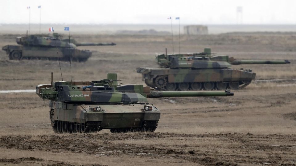 Tanques Leopard 2 en Ucrania