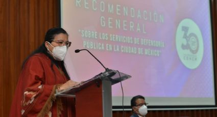 Comisión de Derechos Humanos de la CDMX denuncia fallas estructurales en defensoría publica