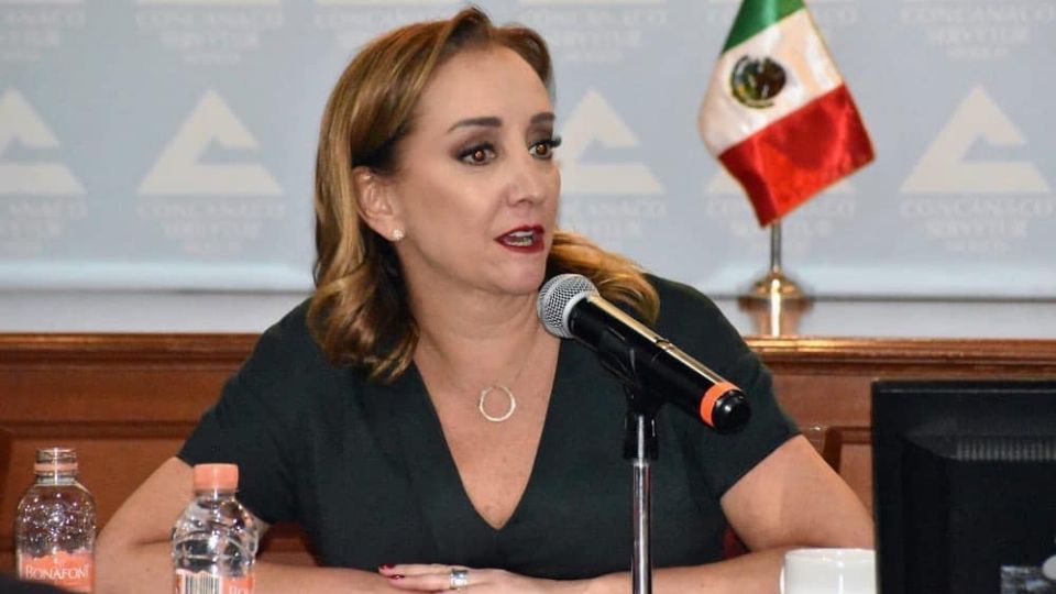 Claudia Ruiz Massieu, senadora por el PRI.