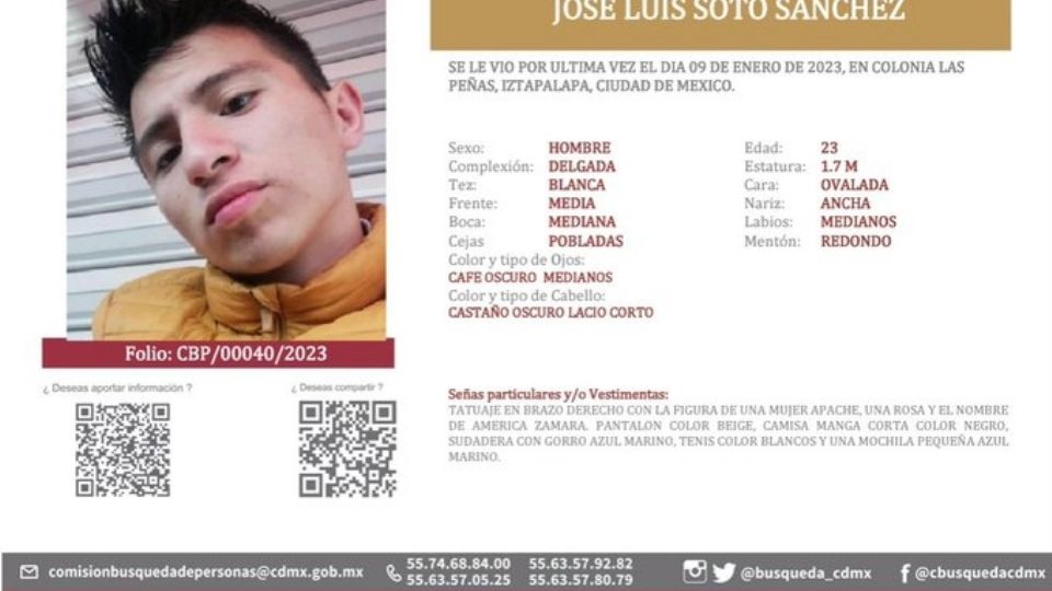 José Luis tiene 19 días desaparecido.