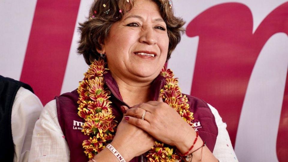Delfina Gómez, precandidata única de Morena a la gubernatura del Estado de México