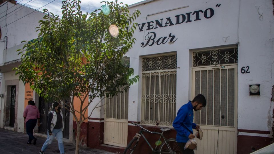 Fachada del Bar El Venadito.