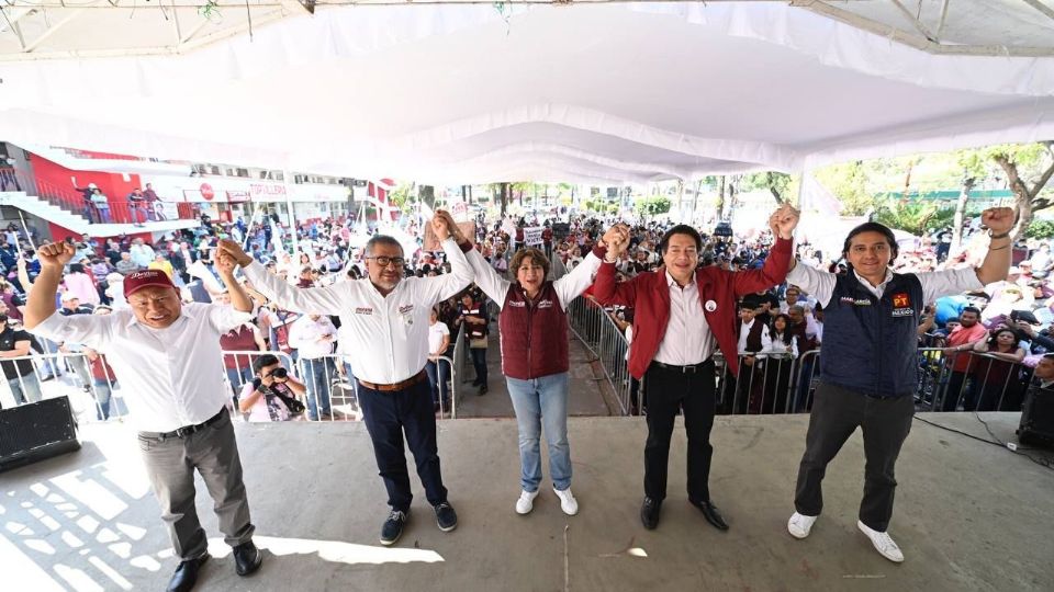 Delfina Gómez consideró que la esperanza de los mexiquenses es imparable.