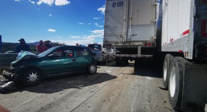 México-Querétaro: Múltiple accidente vial deja 10 personas lesionadas y una sin vida: VIDEO