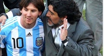 A Messi le hubiera gustado recibir la copa de manos de Maradona en Qatar