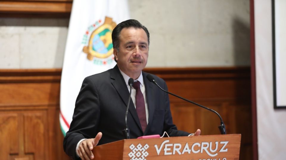 Cuitláhuac García Jiménez, gobernador de Veracruz.