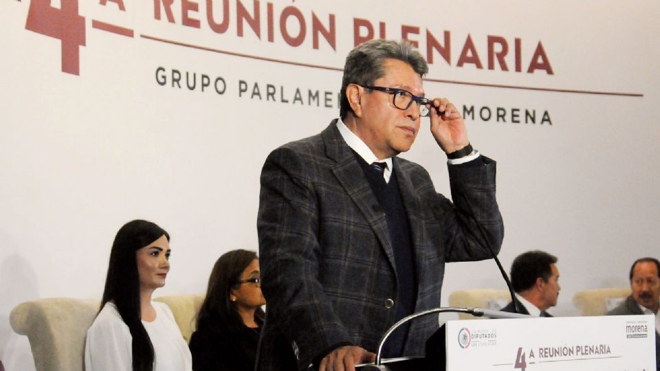 Ricardo Monreal, cierra su ciclo como coordinador de los senadores de Morena.