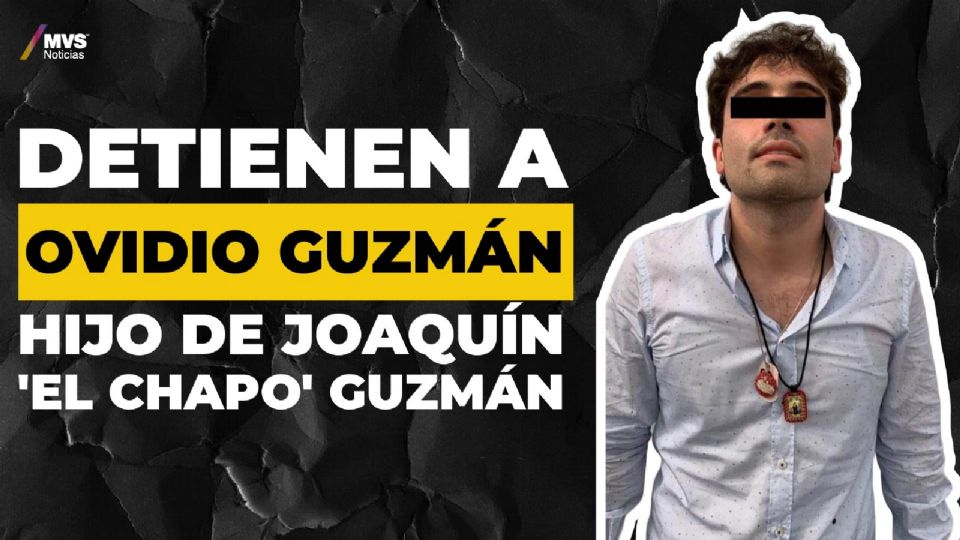 Detienen a Ovidio Guzmán hijo de Joaquín 'El Chapo' Guzmán