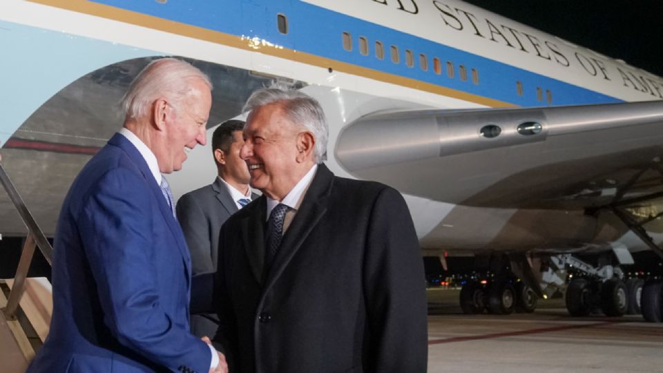 Joe Biden y Andrés Manuel López Obrador, presidentes de EU y México