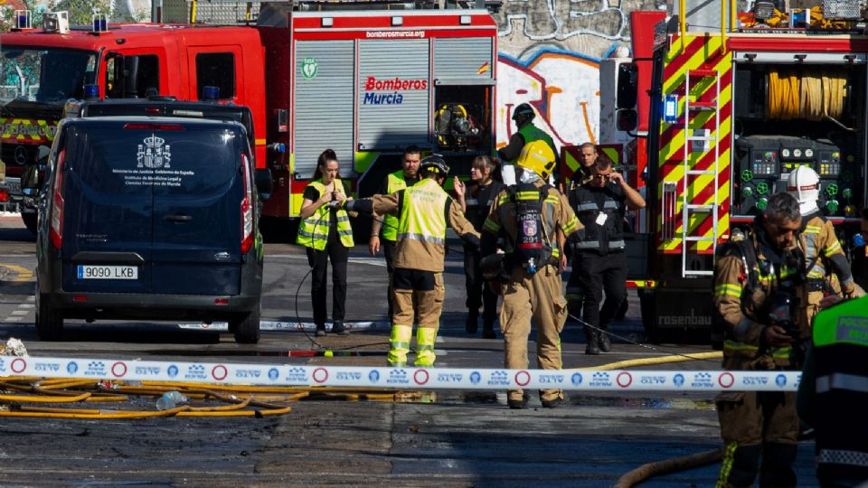 Incendio en discotecas de Murcia