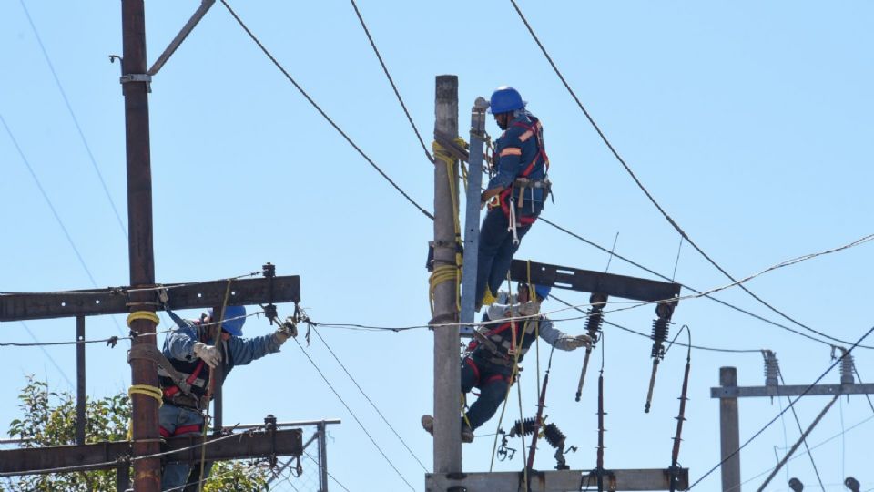 La CFE restableció el suministro eléctrico al 57% de los usuarios afectados.