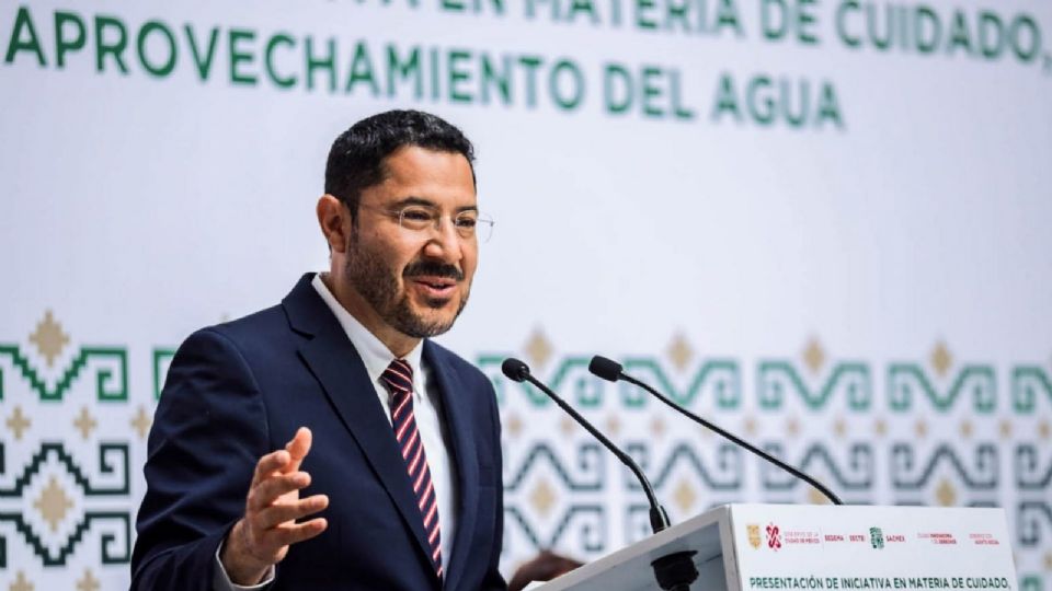 Martí Batres, jefe de Gobierno de la Ciudad de México.