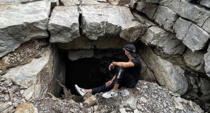 Youtuber descubre cueva sumergida en la Presa La Boca en Nuevo León | VIDEO