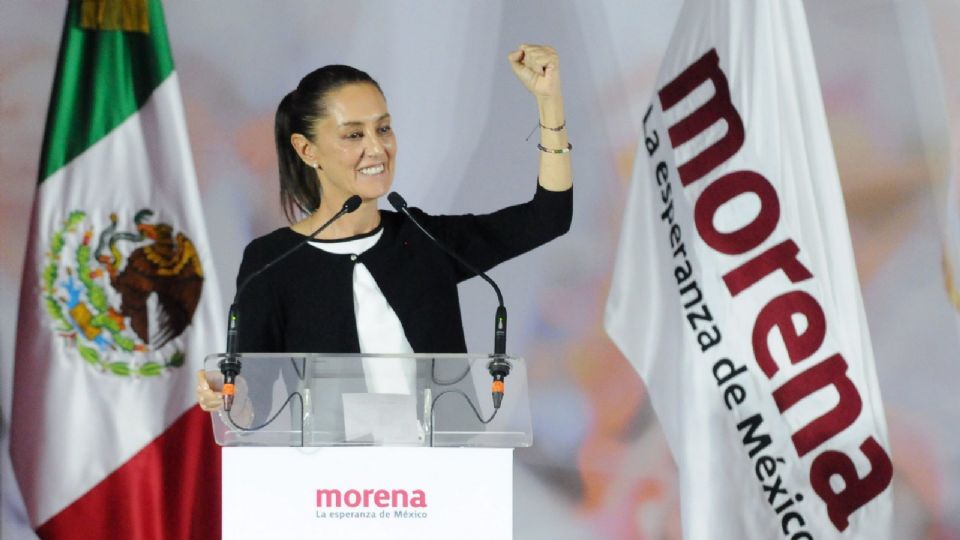 La exjefa de gobierno celebró el aniversario de Morena.