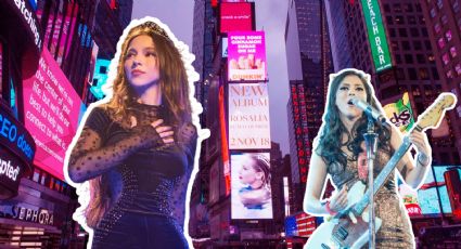 Paty Cantú confiesa que 'es un sueño cumplido' aparecer en pantallas de Times Square | VIDEO