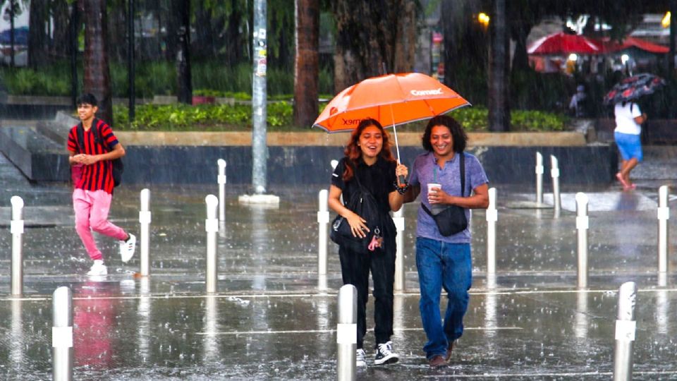 Persistirán las lluvias en gran parte del país.