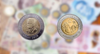 Monedas de 5 pesos se venden en millones, conoce sus características