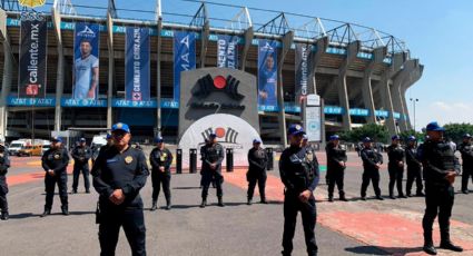 SSC CDMX despliega operativo en el Estadio Azteca por encuentro entre Cruz Azul y León