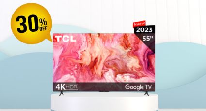 Liverpool: Pantalla TCL de 55" con descuento de más de 8 mil pesos