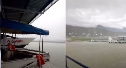 Presa La Boca recibe un 'respiro' por fuertes lluvias; este es el nivel de las presas de NL