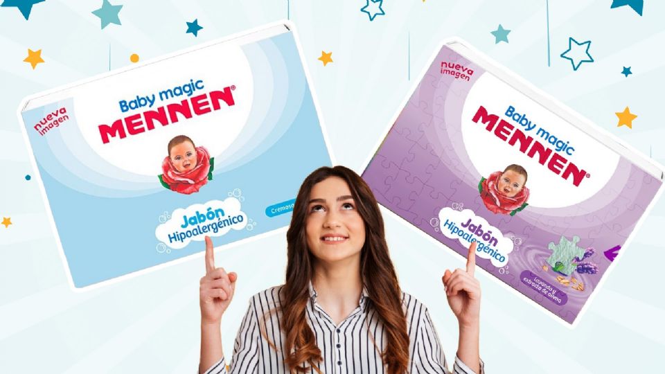 Mennen es una marca de jabón para bebé.