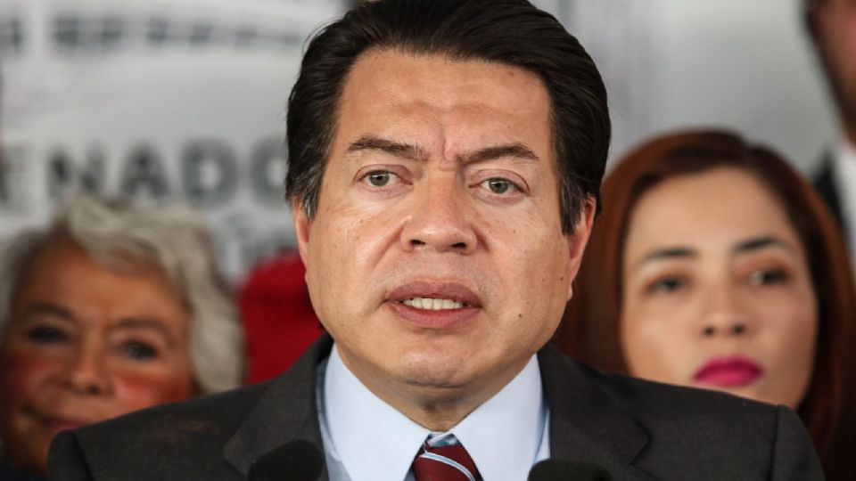 Mario Delgado, presidente nacional del partido de Morena.