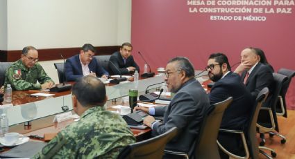 Horacio Duarte Olivares, encabeza Mesa de Coordinación para la Construcción de la Paz en el Edomex