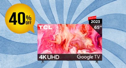 Liverpool: Pantalla TCL de 65" 4K con descuento de 9 mil pesos, previo a El Buen Fin