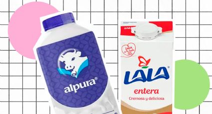 LALA vs Alpura: ¿Qué leche tiene más proteína, según estudio de la Profeco?