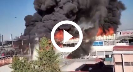 Las fotos y VIDEOS del fuerte incendio en el centro de la CDMX