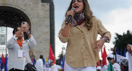 Celebra la diputada morenista Andrea Chávez, sanción a Denise Dresser