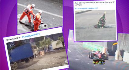 Los memes que le hicieron a Carlos Sainz sobre su incidente en el GP de Las Vegas