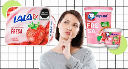 LALA vs Alpura: ¿Qué marca de yogurt con fruta tiene menos azúcares, según la Profeco?