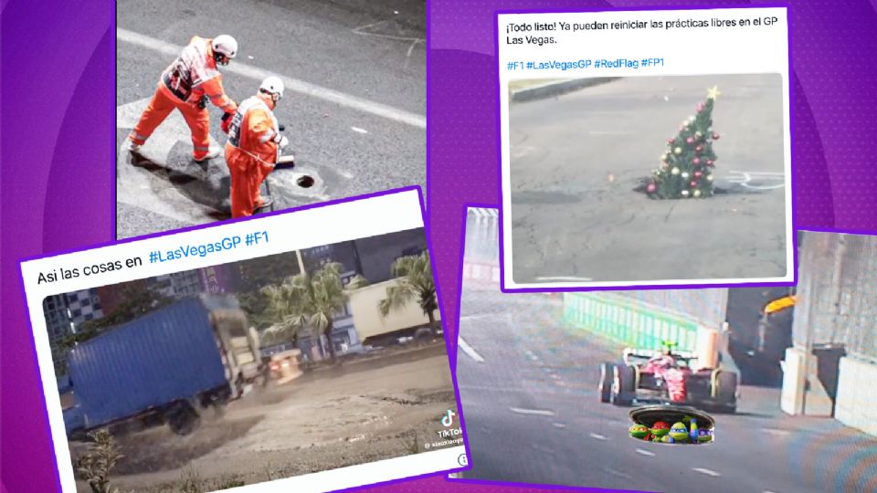 ¡Memes al ataque! Tras el incidente de Carlos Sainz en la pista del GP de Las Vegas.