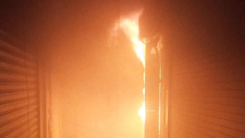 Se registró otro incendio en la colonia Centro, en la CDMX.