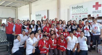 Cruz Roja de Monterrey hace primer envío de ayuda humanitaria para afectados por Huracán ‘Otis’