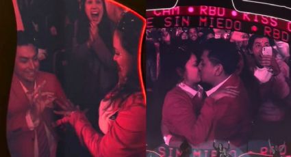 Joven le propone matrimonio a su pareja durante concierto de RBD en Monterrey | VIDEO