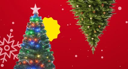 Liverpool: 3 árboles de Navidad de colores, buenos, bonitos y baratos