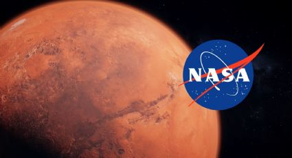 La NASA inmortaliza el horizonte de Marte en una foto única con una de sus lunas