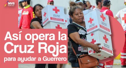 Huracán Otis: Así es la colecta nacional de la cruz roja en apoyo a los damnificados de Guerrero
