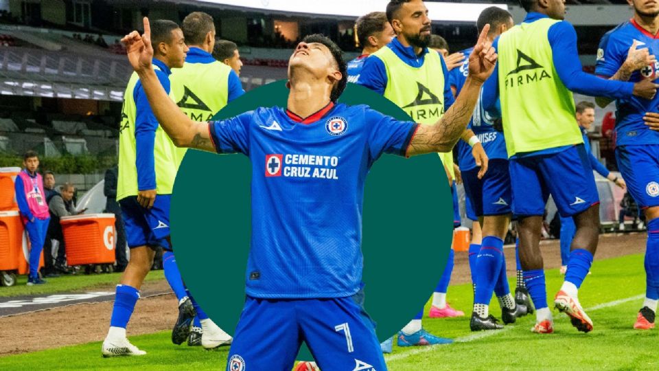 Uriel Antuna, jugador de Cruz Azul.