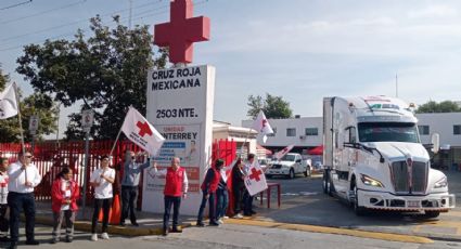 Cruz Roja de Nuevo León envía 110 toneladas de víveres a Guerrero