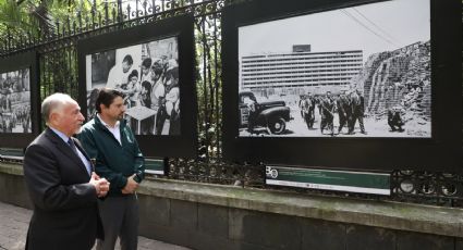 IMSS presenta exposición fotográfica por sus 80 años en las rejas del Bosque de Chapultepec
