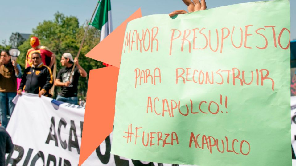 Protestas por apoyo a Guerrero.