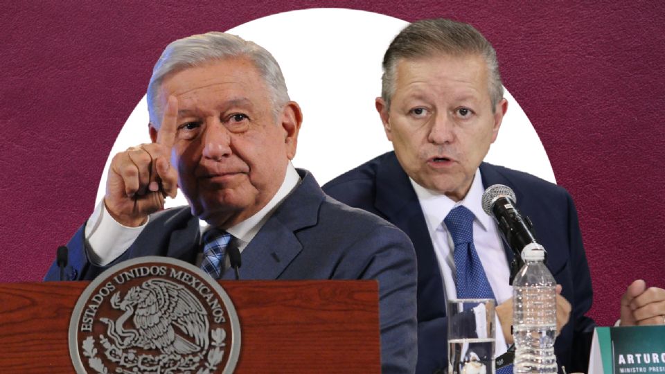 AMLO acepta la renuncia del expresidente de la SCJN.