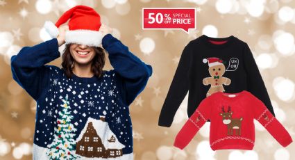Liverpool: 3 'ugly sweater' navideños para mujer con descuento
