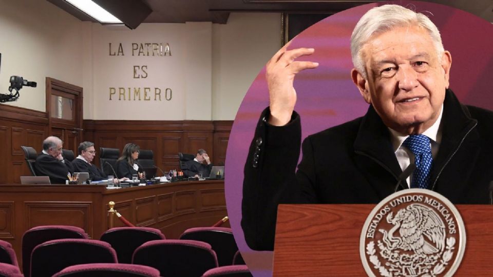 El presidente de México, Andrés Manuel López Obrador, participa durante su conferencia de prensa matutina hoy, en Palacio Nacional.