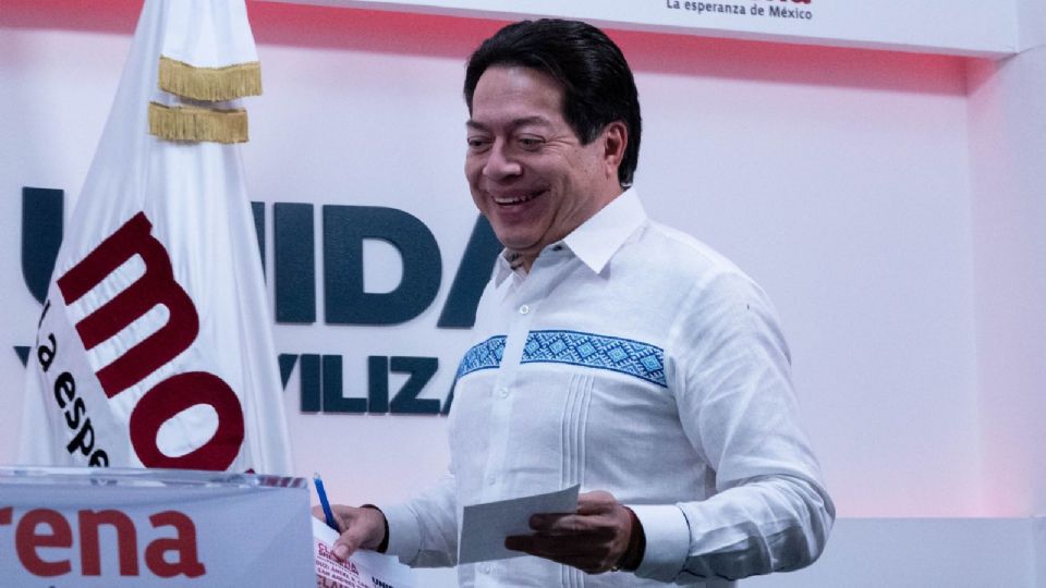 Mario Delgado celebra validación del registro de la coalición Morena-PT-PVEM para 2024
