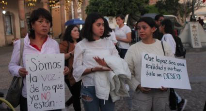 Se manifiestan por el asesinato de jóvenes en Salvatierra, Guanajuato